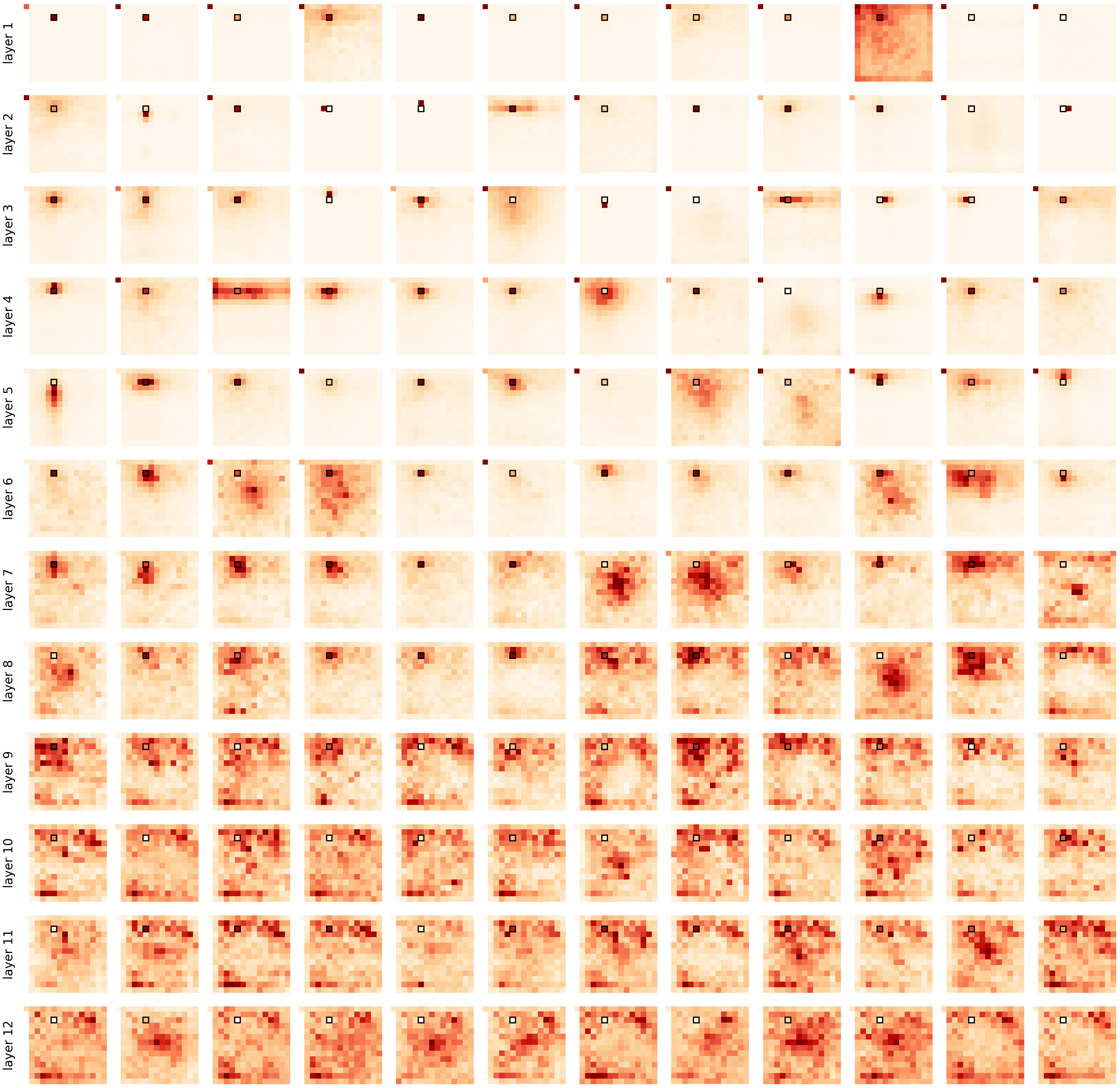 Visualization of Self-Attention Maps